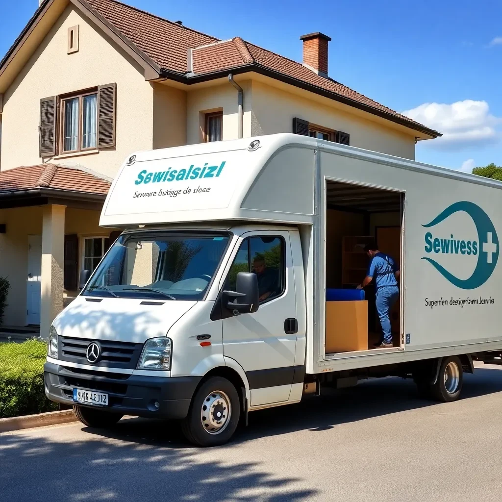 Professioneller Entsorgungsdienst in Aktion