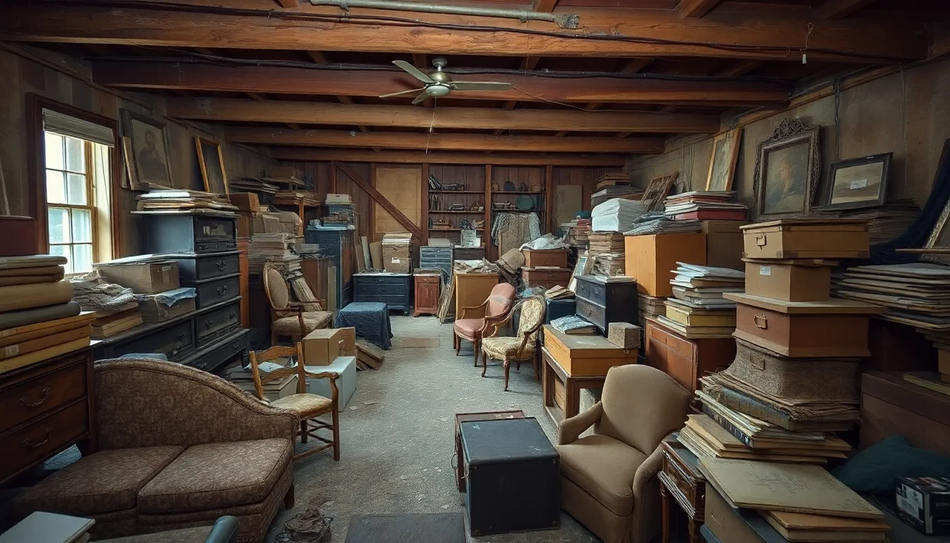 Problem: Überfüllter und unsicherer Dachboden