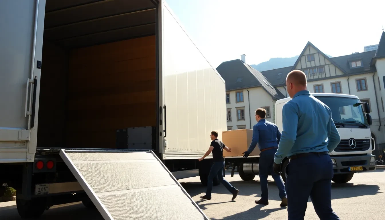 Professionelles Umzugsteam in Solothurn