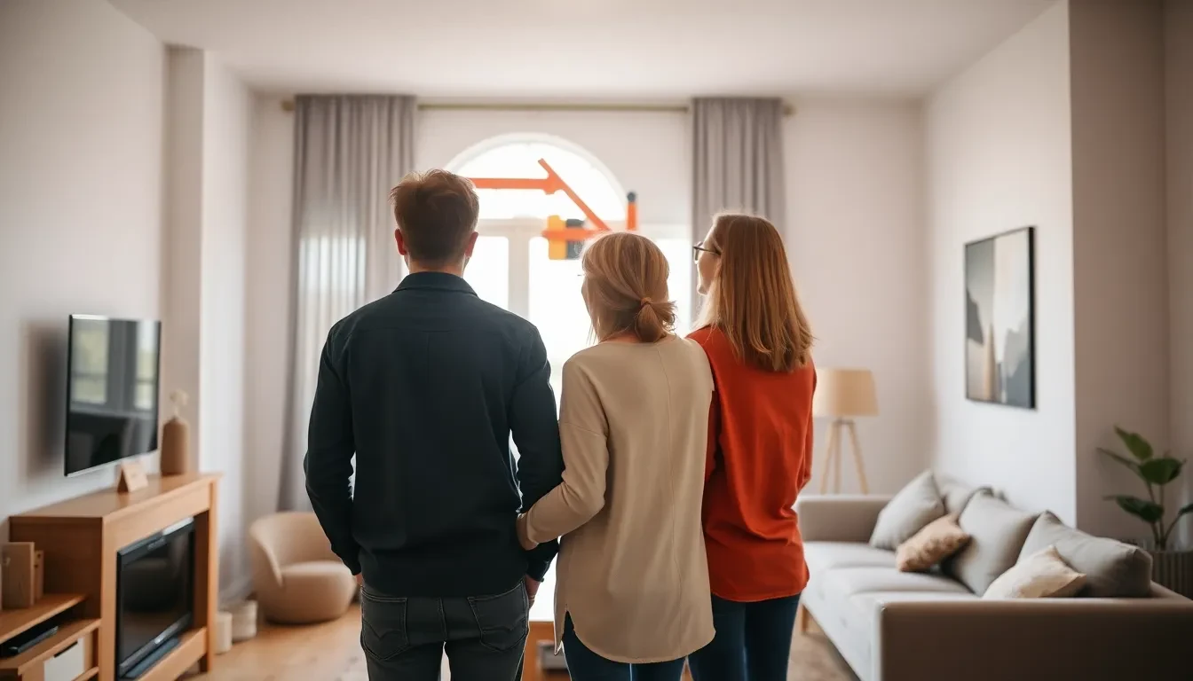 Glückliche Kunden nach einem erfolgreichen Umzug mit Lift