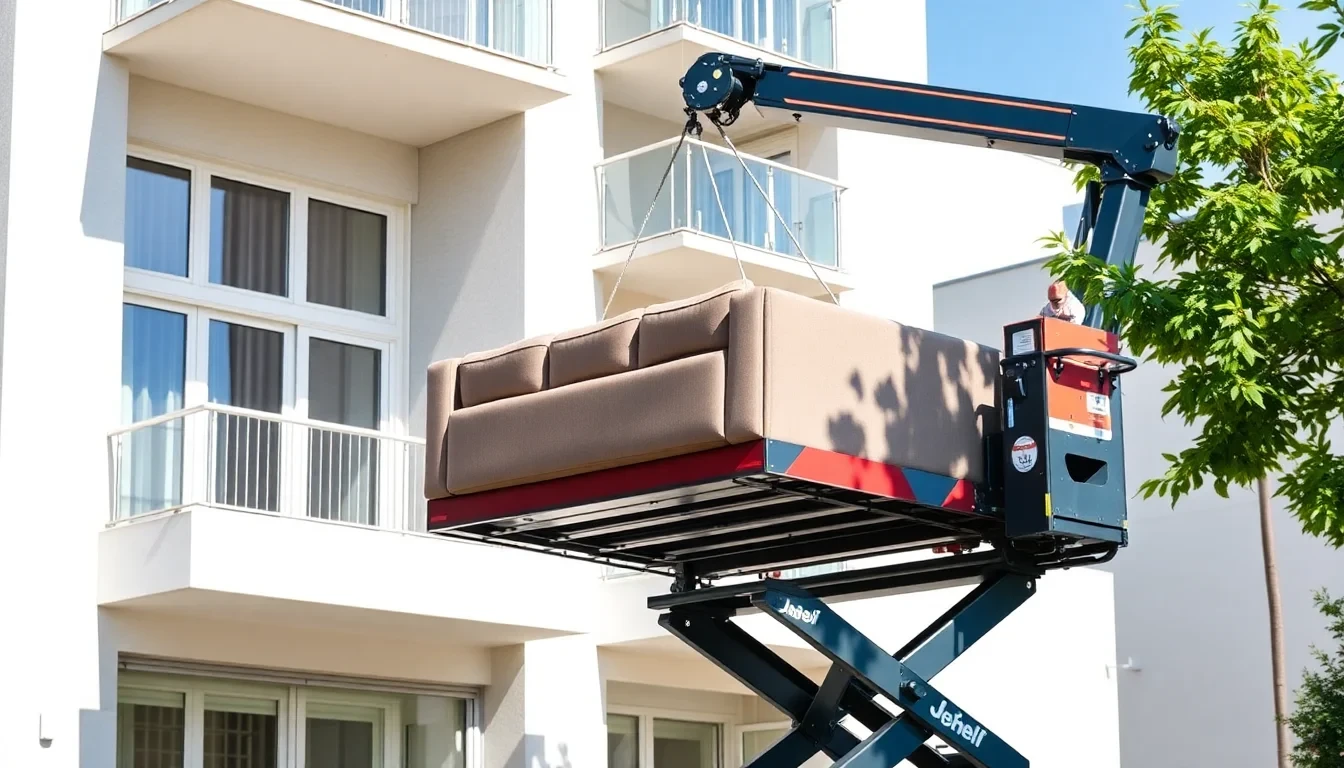 Effizienter Umzug mit Lift in der Region Aargau