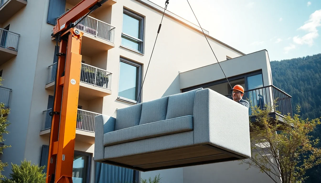 Umzugslift mieten für effizienten Möbeltransport