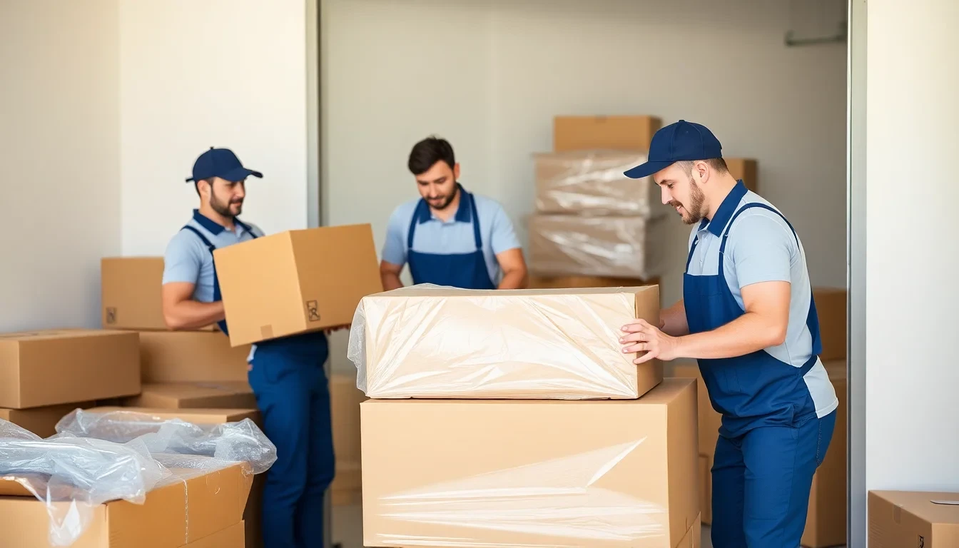 Professionelles Verpacken