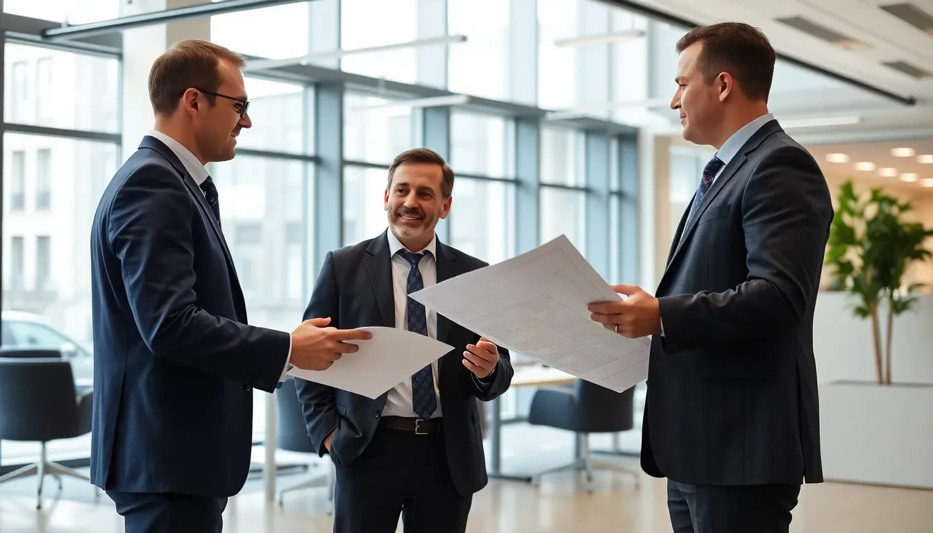 Beratungsgespräch für Büroumzug