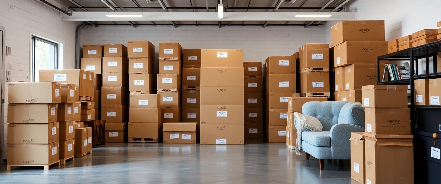 Professionelles Lager für stressfreie Einlagerung