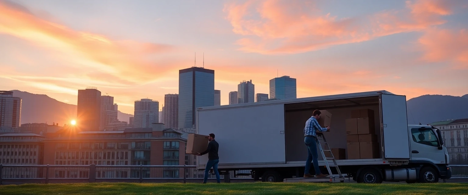 Professioneller Firmenumzug in Zürich