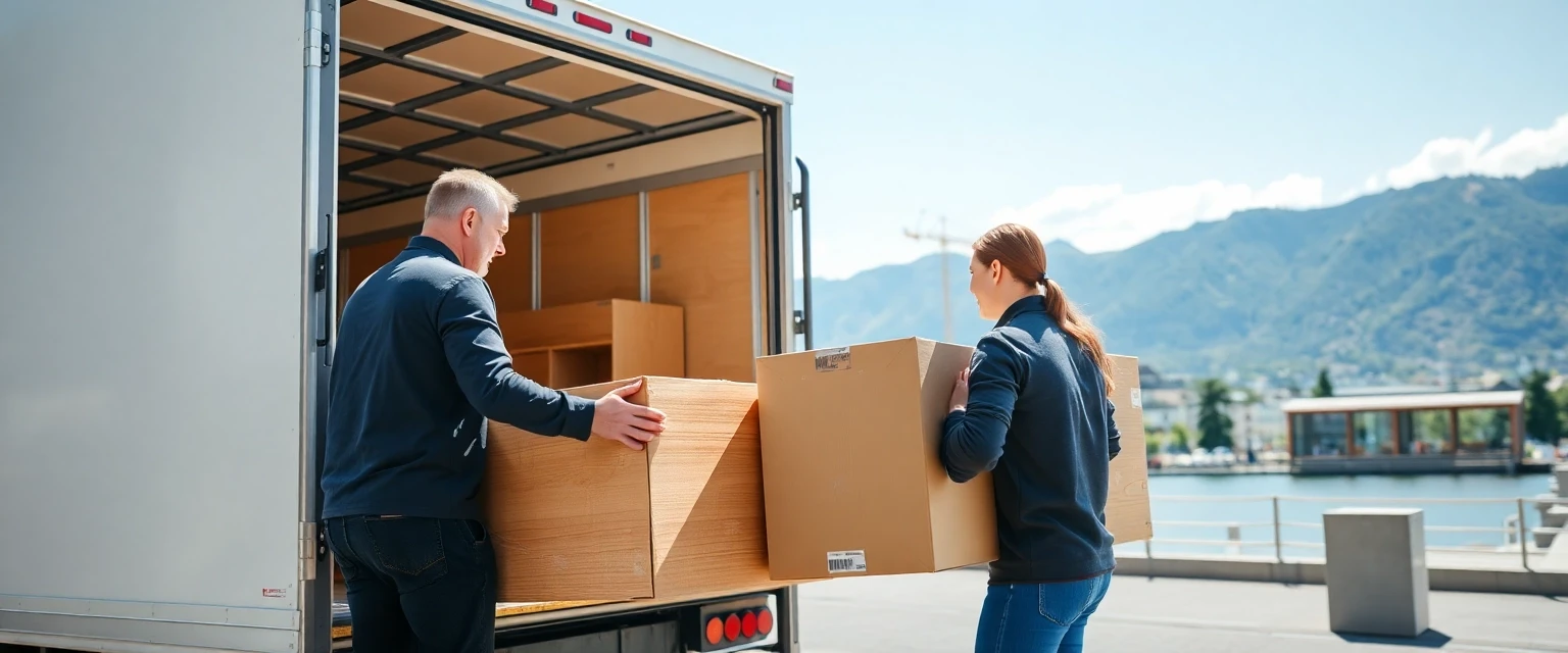 Professionelles Umzugsteam in Zürich