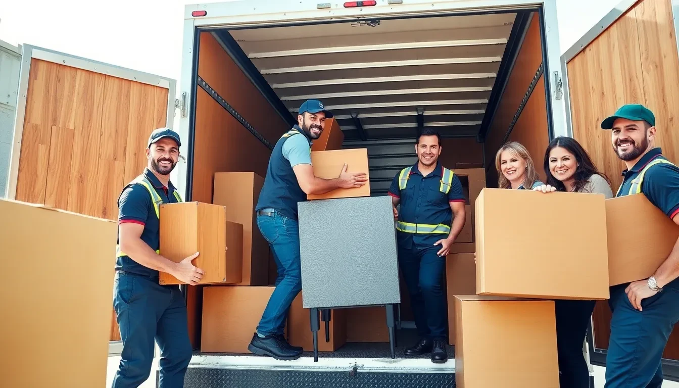 Das professionelle Team der Lüscher Umzug AG