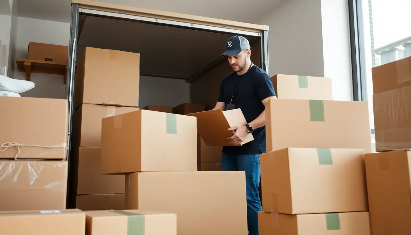 Professionelles Einpacken von Umzugsgut