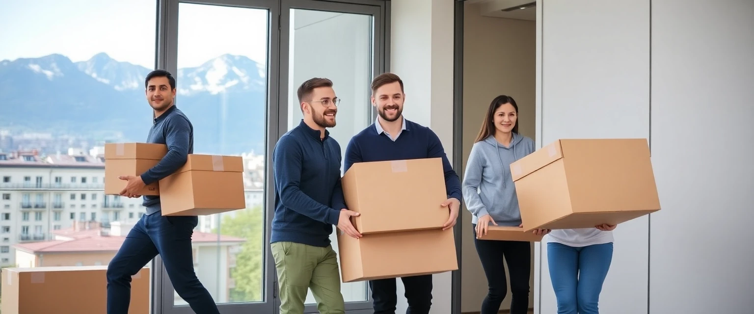 Professionelles Umzugsteam in Zürich