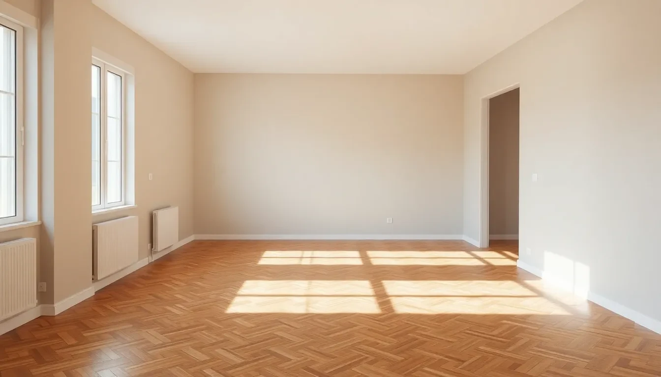 Endreinigung der alten Wohnung