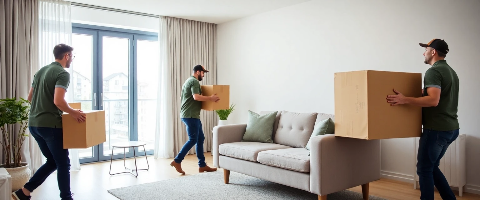 Professionelles Umzugsteam in Opfikon beim Möbeltransport