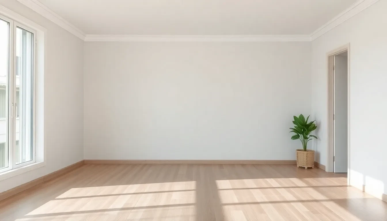 Professionelle Endreinigung einer Wohnung