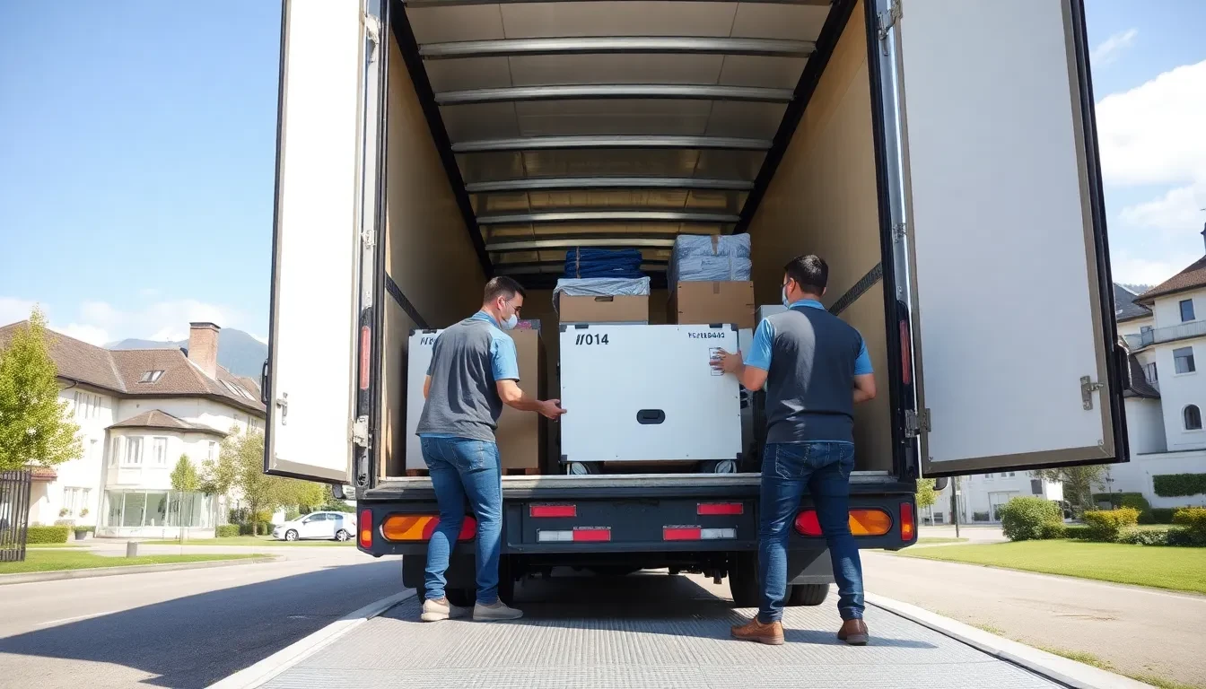 Professionelles Umzugsteam in Zürich