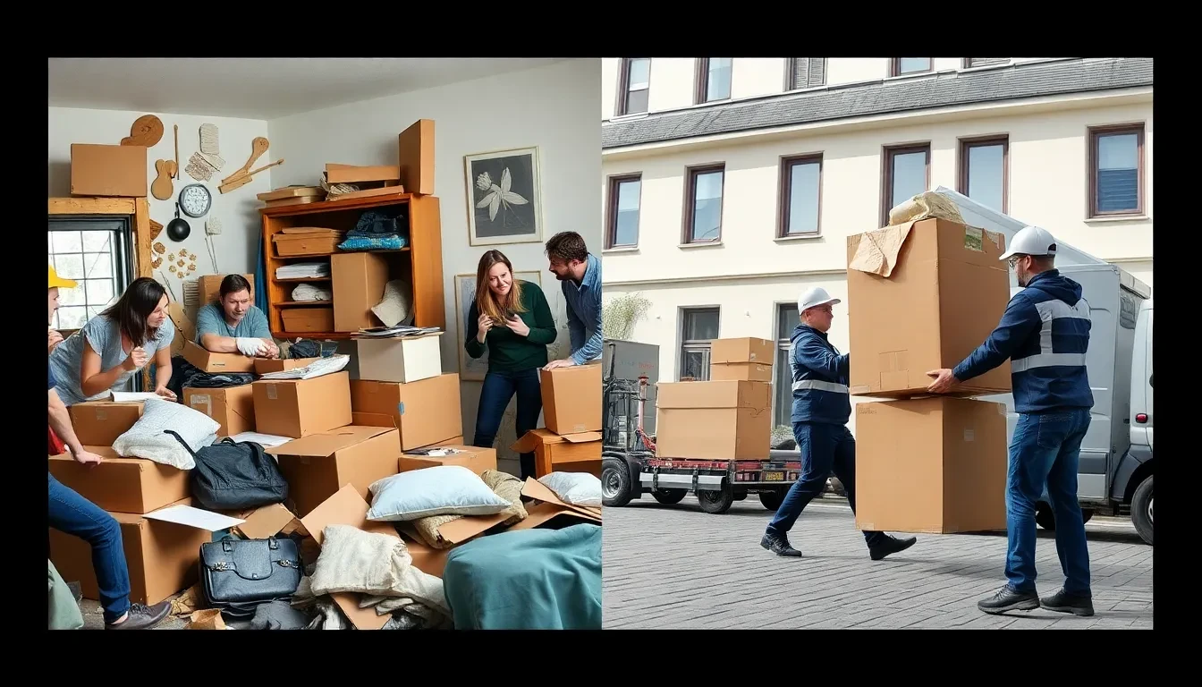 Vergleich professioneller Umzug vs. DIY Umzug in Zürich