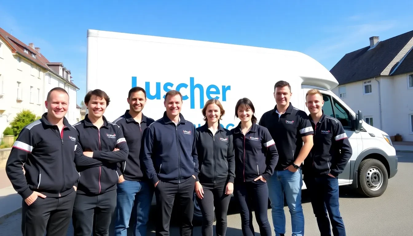 Team von Lüscher Umzug AG
