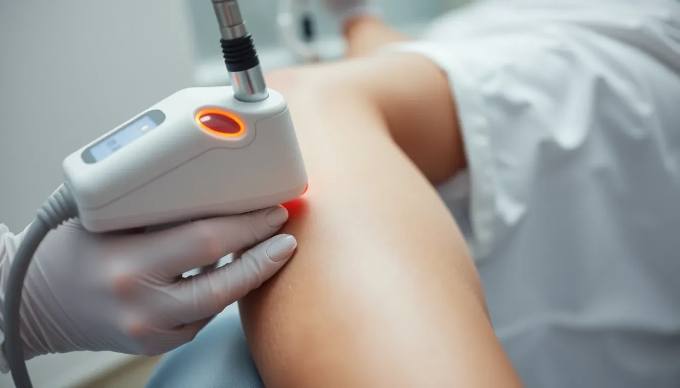 Lasertherapie bei Krampfadern