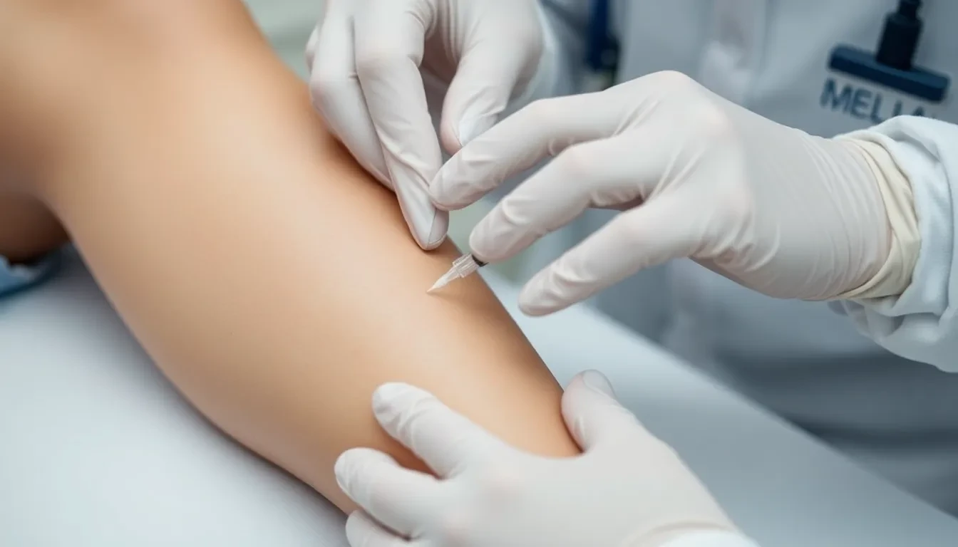 Schaumverödung von Besenreisern