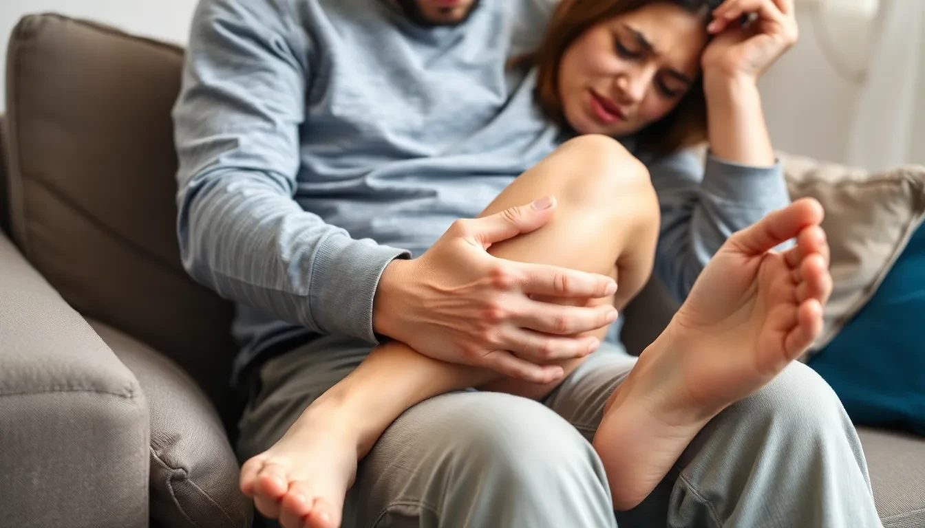 Müde und schmerzende Beine