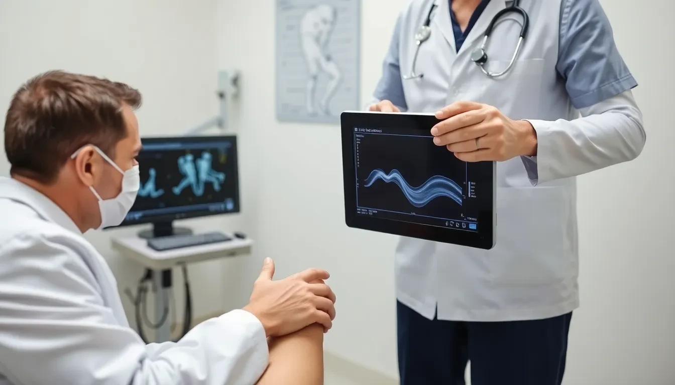 Ultraschalldiagnostik von Krampfadern