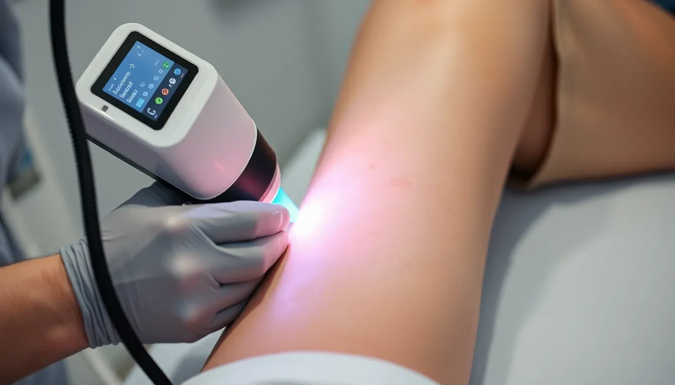 Laserbehandlung von Krampfadern