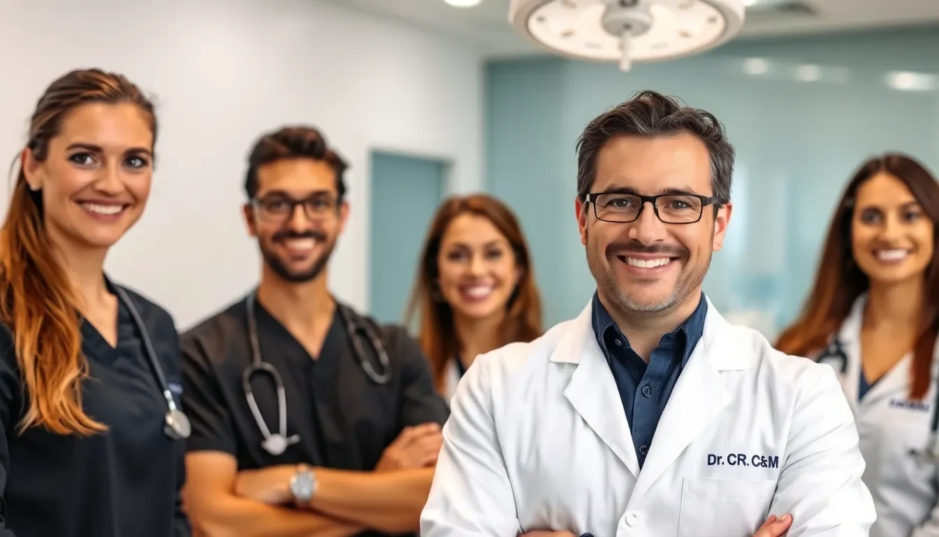 Das Venacare Team mit Dr. Maurizio Camurati