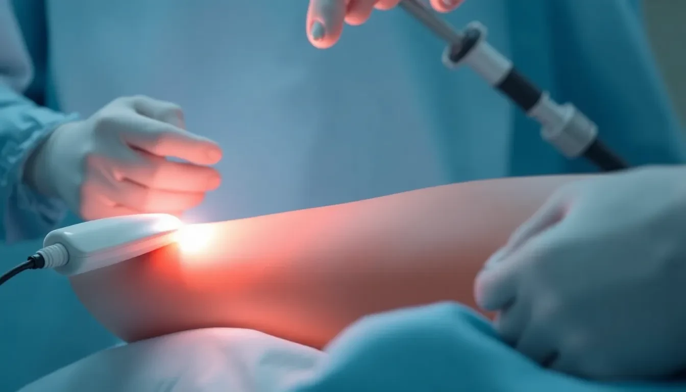 Vergleich zwischen modernen Lasergeräten und traditionellen chirurgischen Instrumenten zur Krampfaderbehandlung