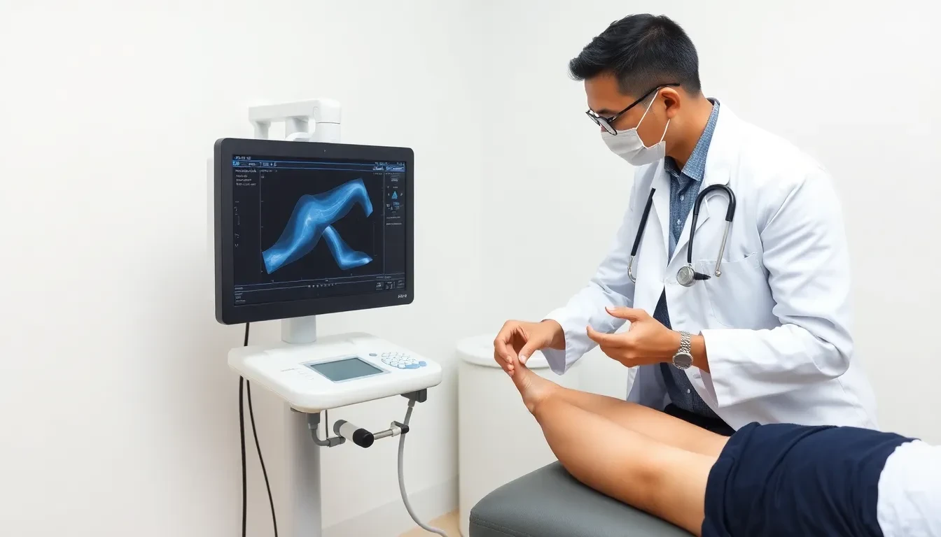 Ultraschalldiagnostik für Venen