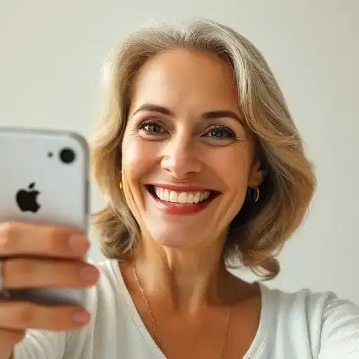 Portrait von Franziska Meyer, zufriedene Patientin