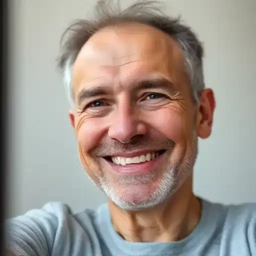 Portrait von Dino Bergwelt, zufriedener Patient