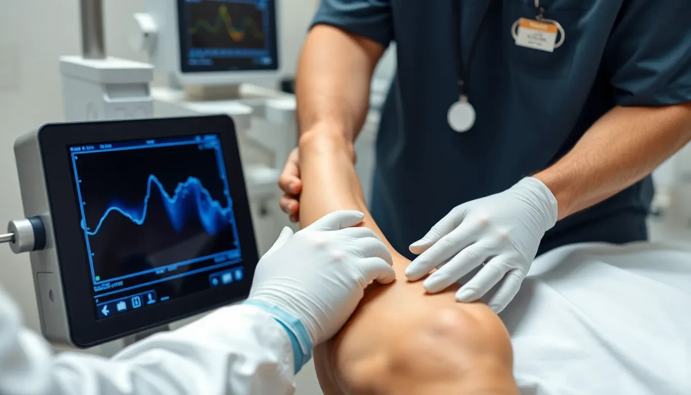 Ultraschalldiagnostik von Krampfadern