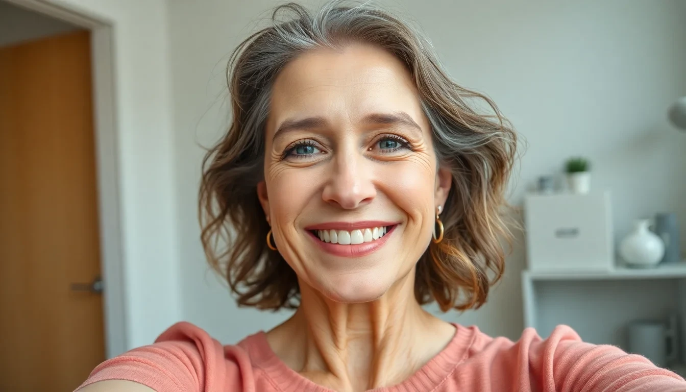 Porträt von Franziska Meyer, zufriedene Patientin