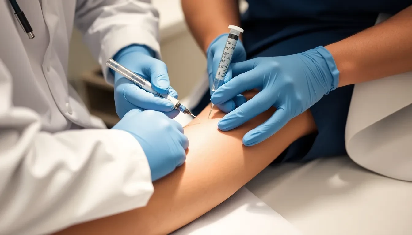 Sklerotherapie Behandlung