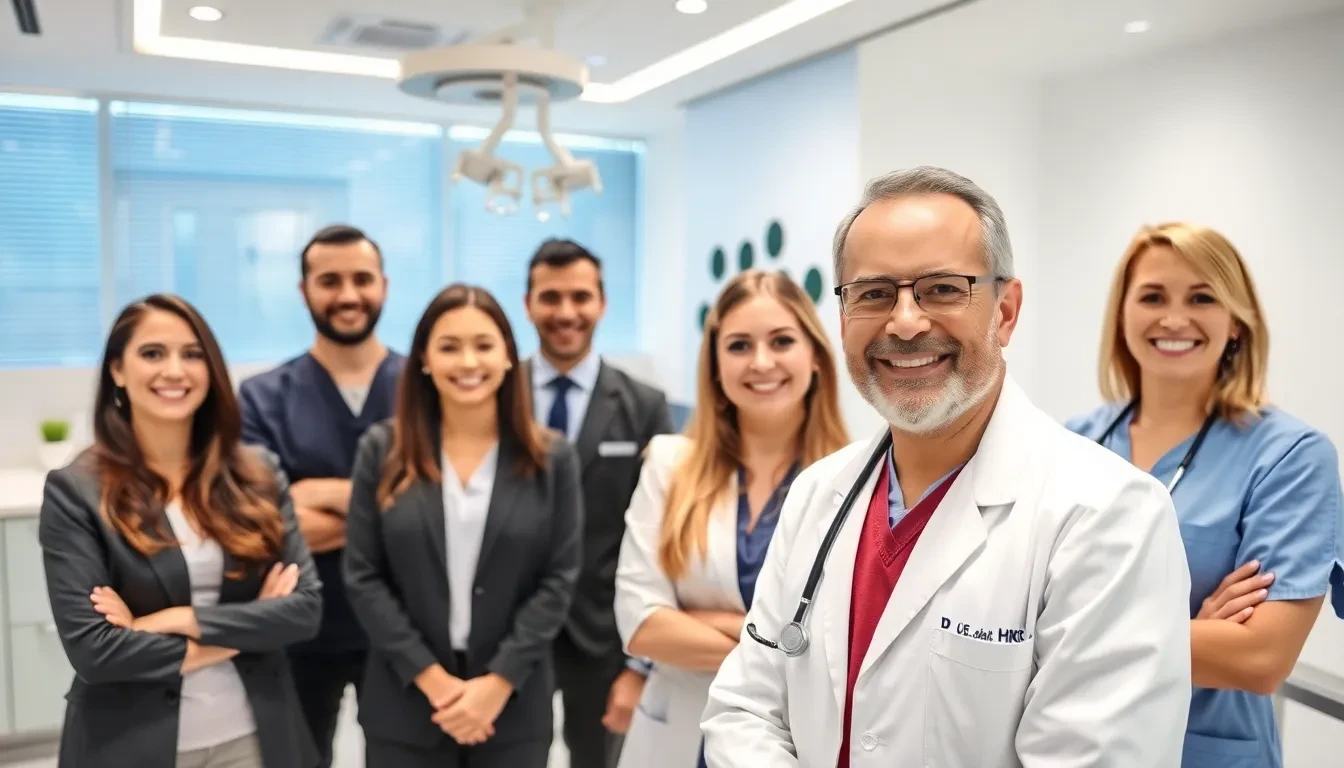 Venacare Team mit Dr. Maurizio Camurati