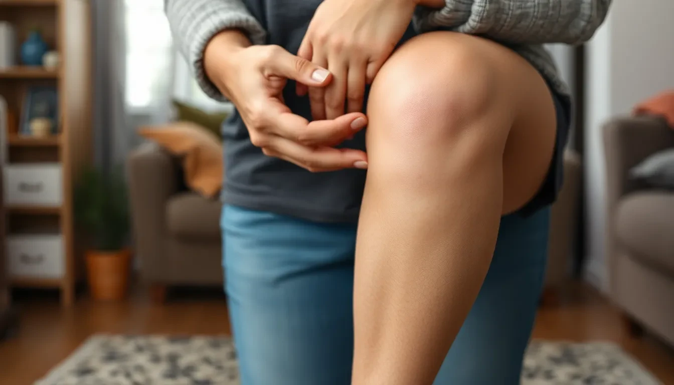 Müde, schmerzende Beine mit Krampfadern