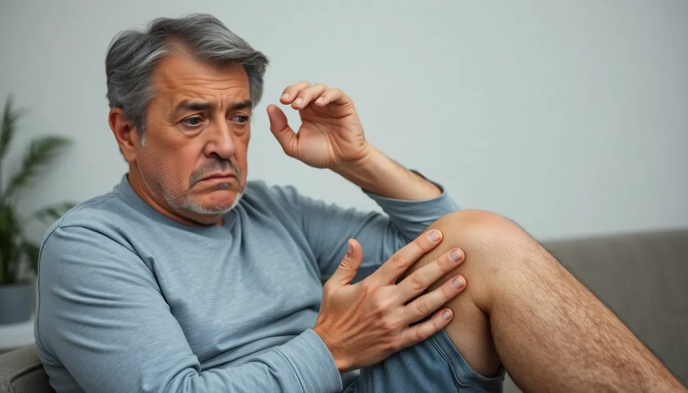 Müde Beine und Schmerz durch Krampfadern