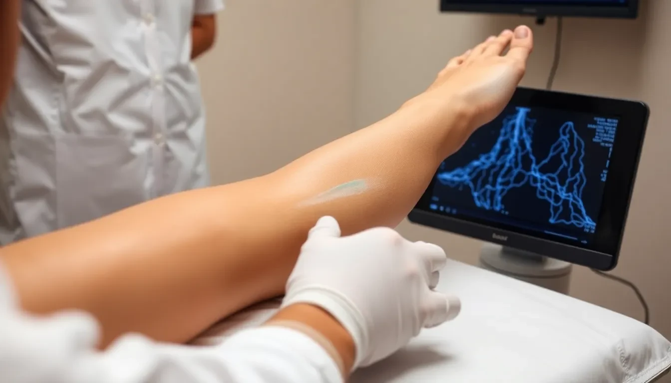 Ultraschalldiagnostik der Venen