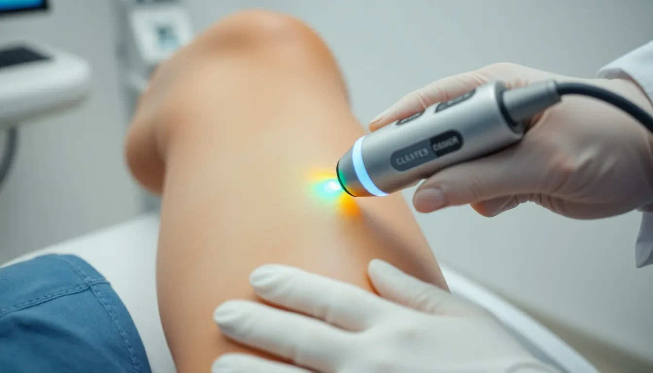 Lasertherapie für Krampfadern