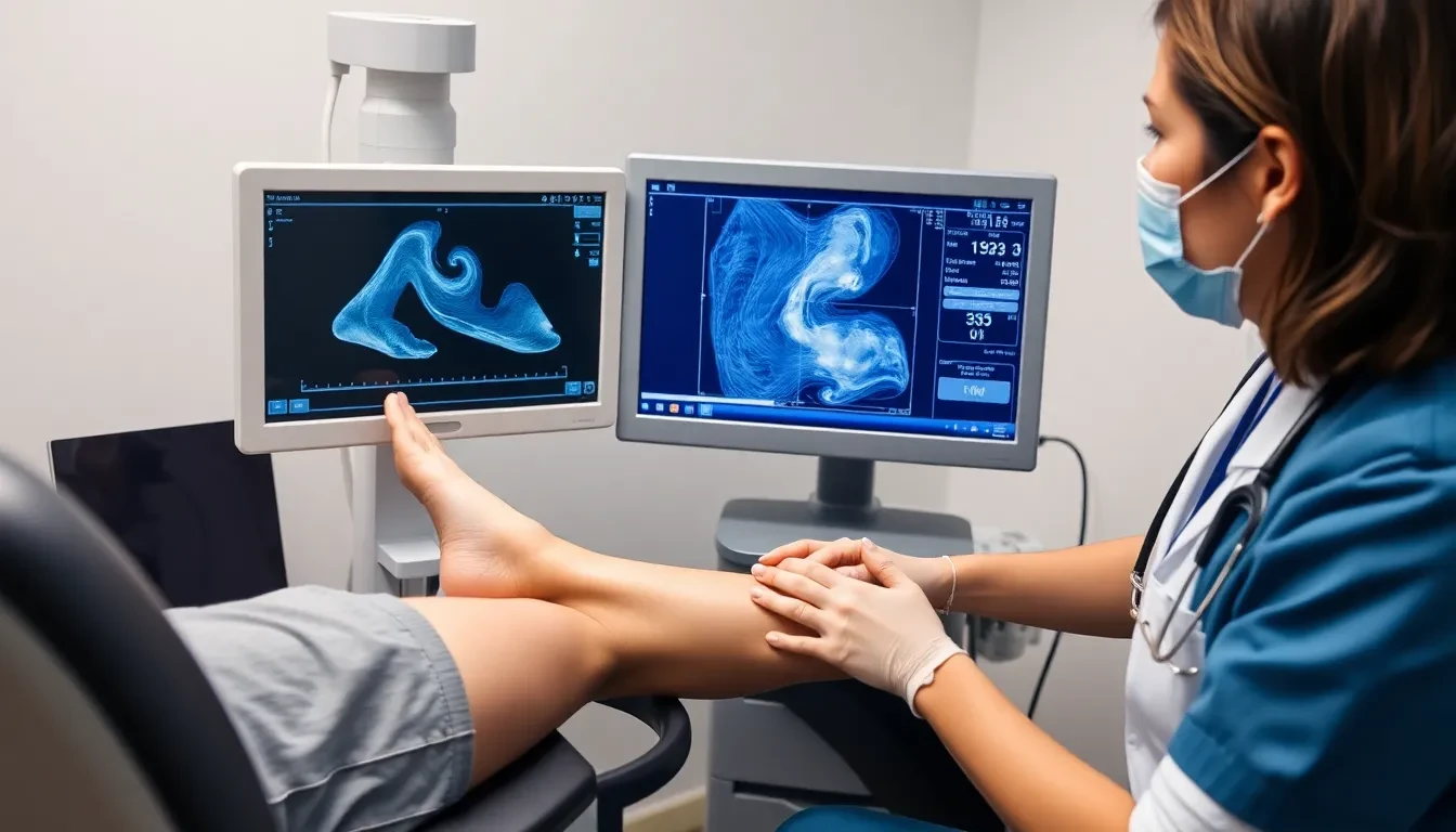 Ultraschalldiagnostik von Krampfadern