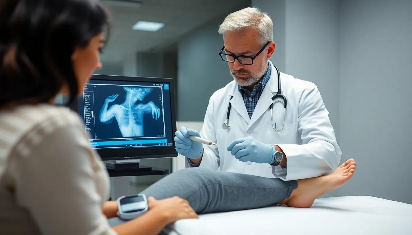 Ultraschall-Diagnostik von Krampfadern