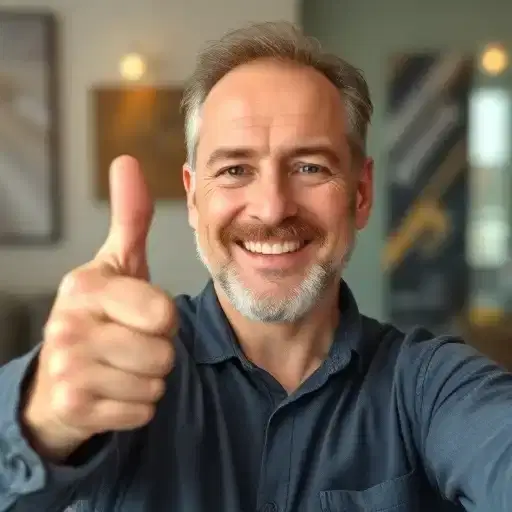 Porträt von Ingo Rothboeck, zufriedener Patient