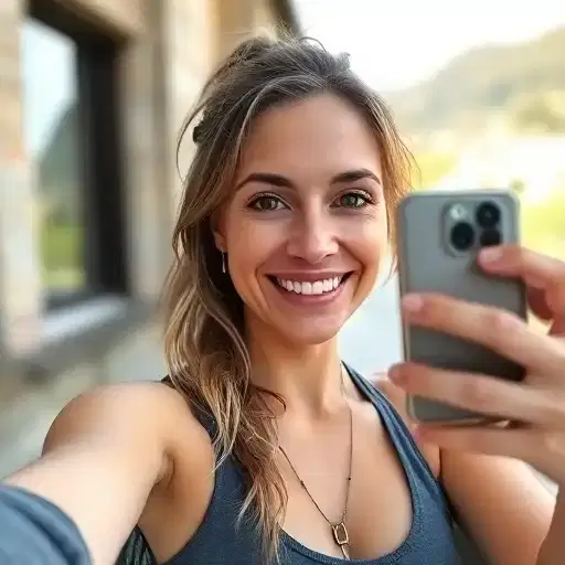 Porträt von Franziska Meyer, zufriedene Patientin