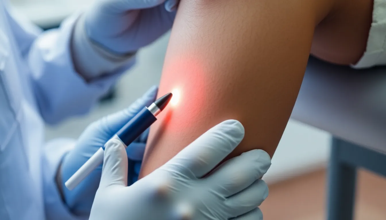 Minimalinvasive Lasertherapie für Krampfadern