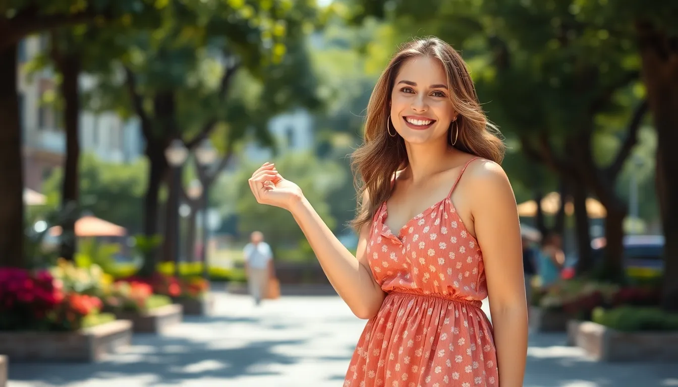 Frau zeigt ihre gesunden und schönen Beine