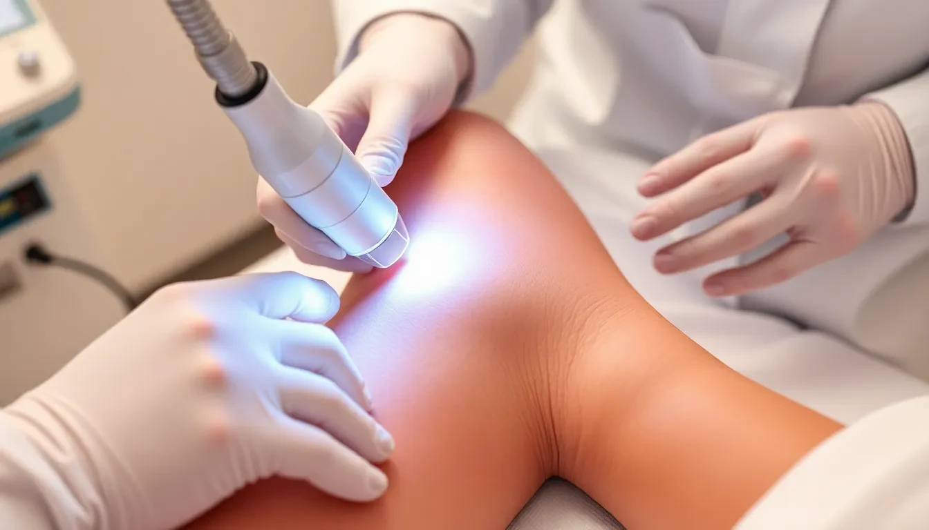 Minimalinvasive Lasertherapie für Krampfadern