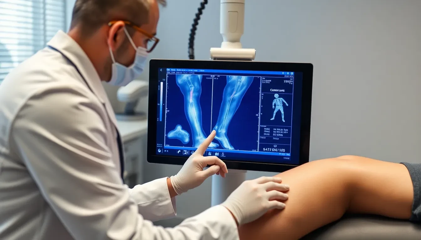 Ultraschalldiagnostik von Krampfadern