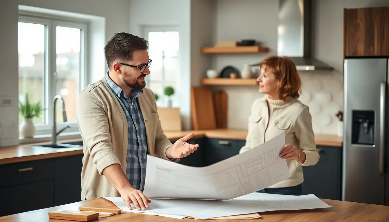 Beratungsgespräch zur Küchendemontage