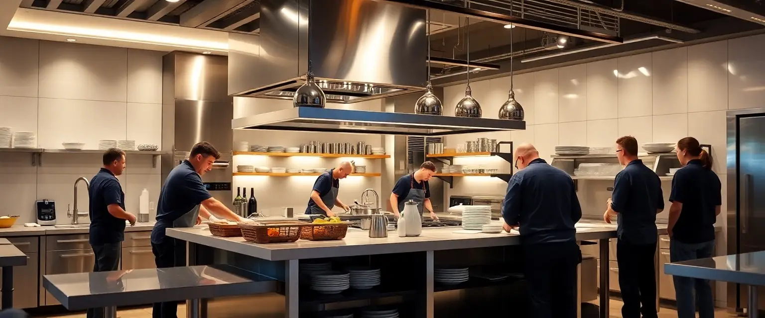 Professionelle Demontage einer Restaurantküche in der Schweiz