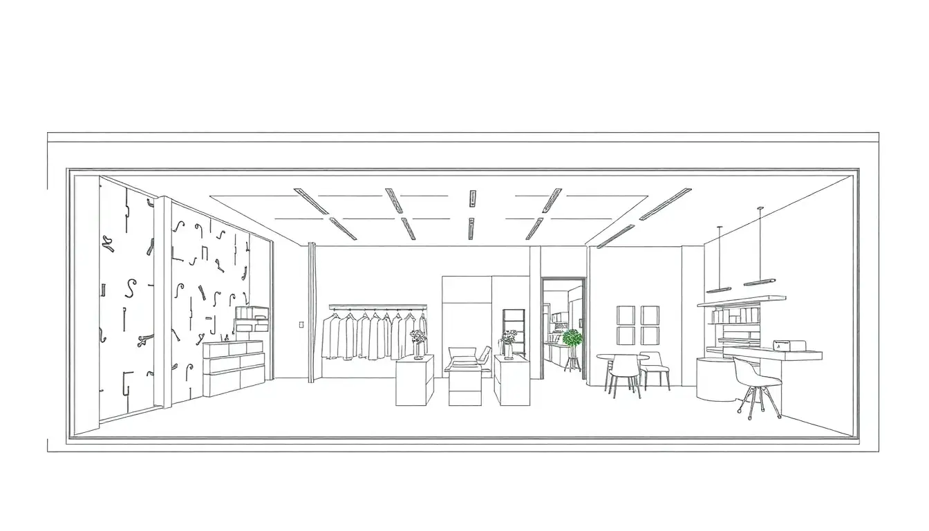 Lösung für Ladenentkernung und Umbau