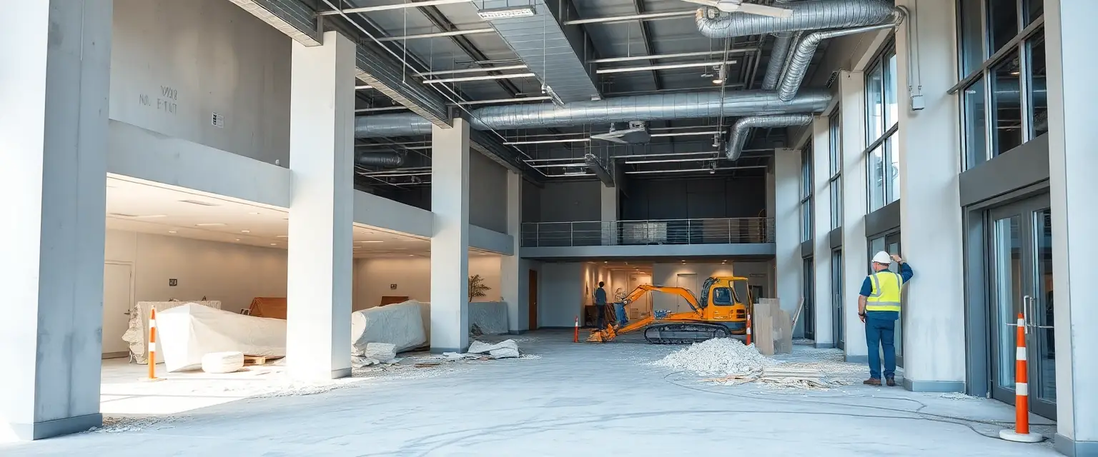 Professioneller Rückbau eines Gewerberaums in der Schweiz